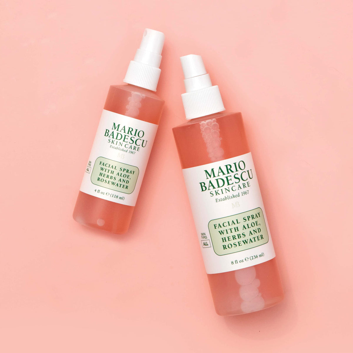 Mario Badescu travel size in bag for on the go hydration and convenience