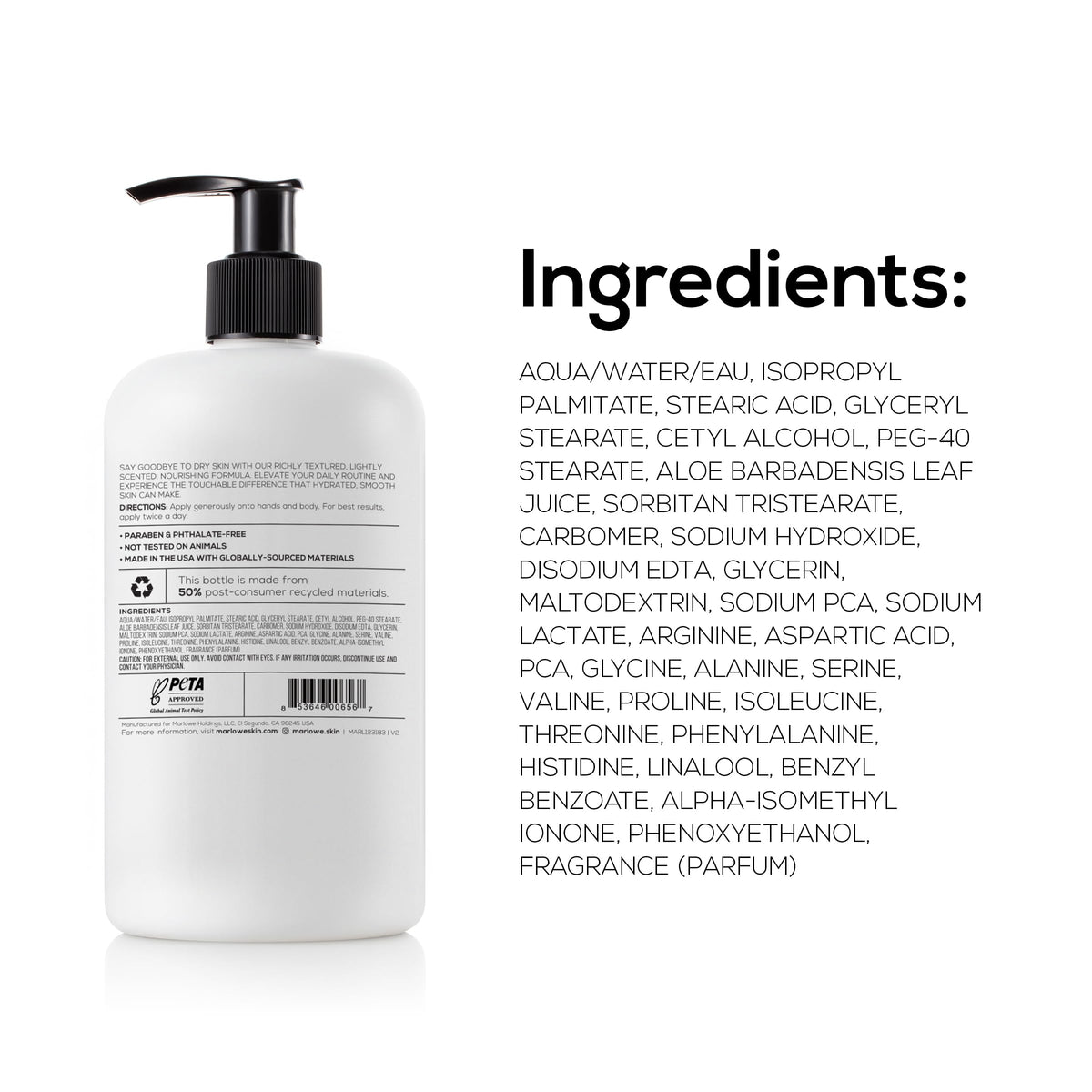 MARLOWE. on bathroom shelf in lifestyle setting showing everyday grooming benefit