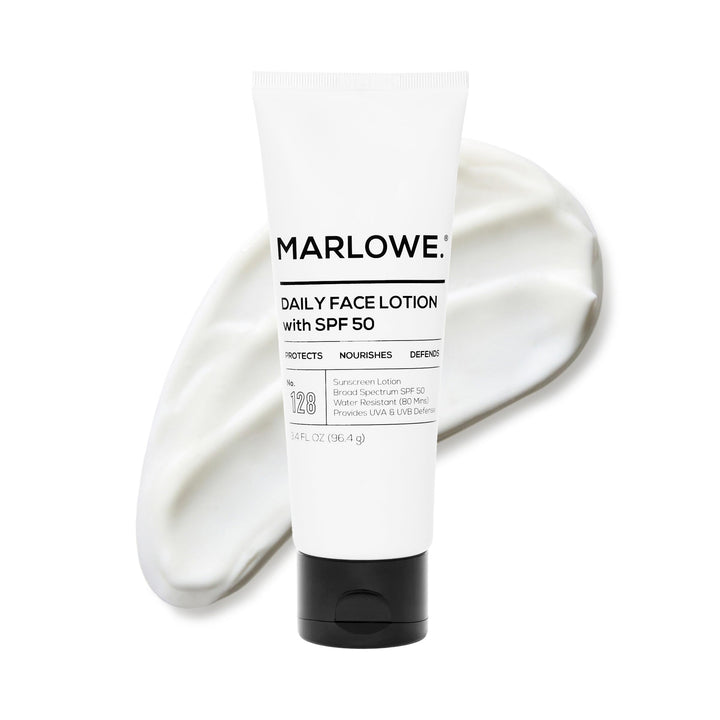 MARLOWE front packaging showing SPF 50 and clean design for effortless protection