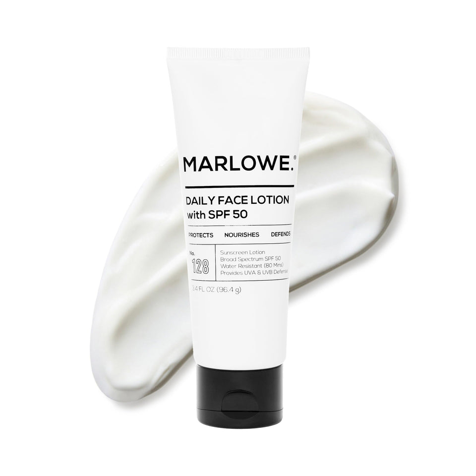 MARLOWE front packaging showing SPF 50 and clean design for effortless protection