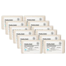 MARLOWE front packaging showing 7 oz bar and scent benefits