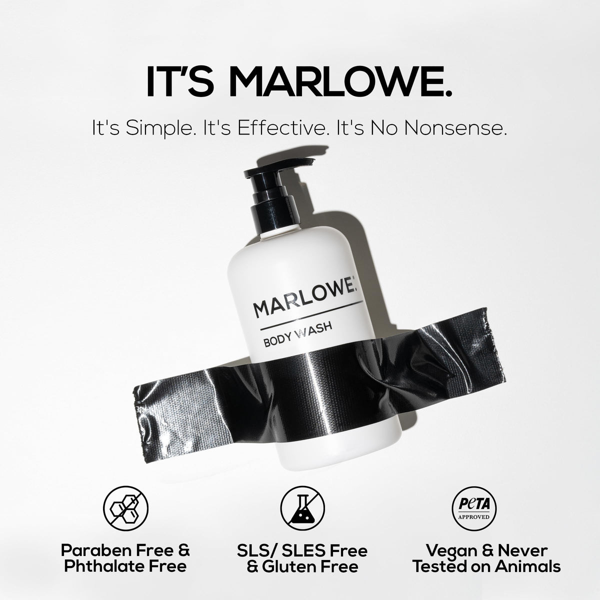 MARLOWE. rich lather close-up showing foaming texture and moisturization