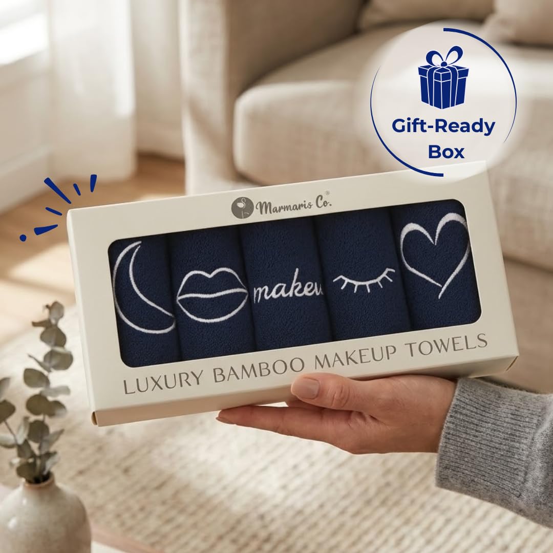 Marmaris Co. boxed presentation of the five-piece set for gifting, making a thoughtful skincare gift