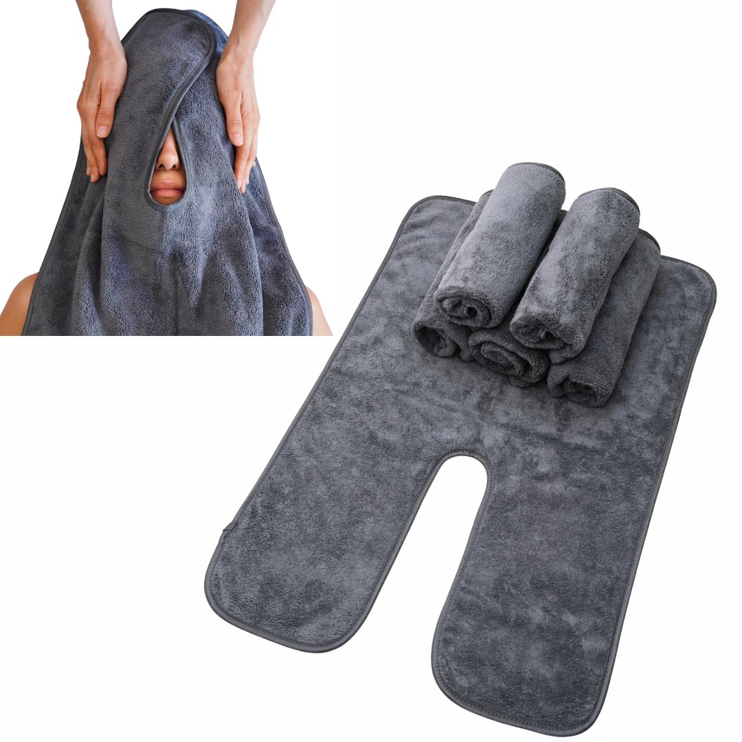 Marmaris Co. front packaging showing six folded U-shaped towels and brand clarity