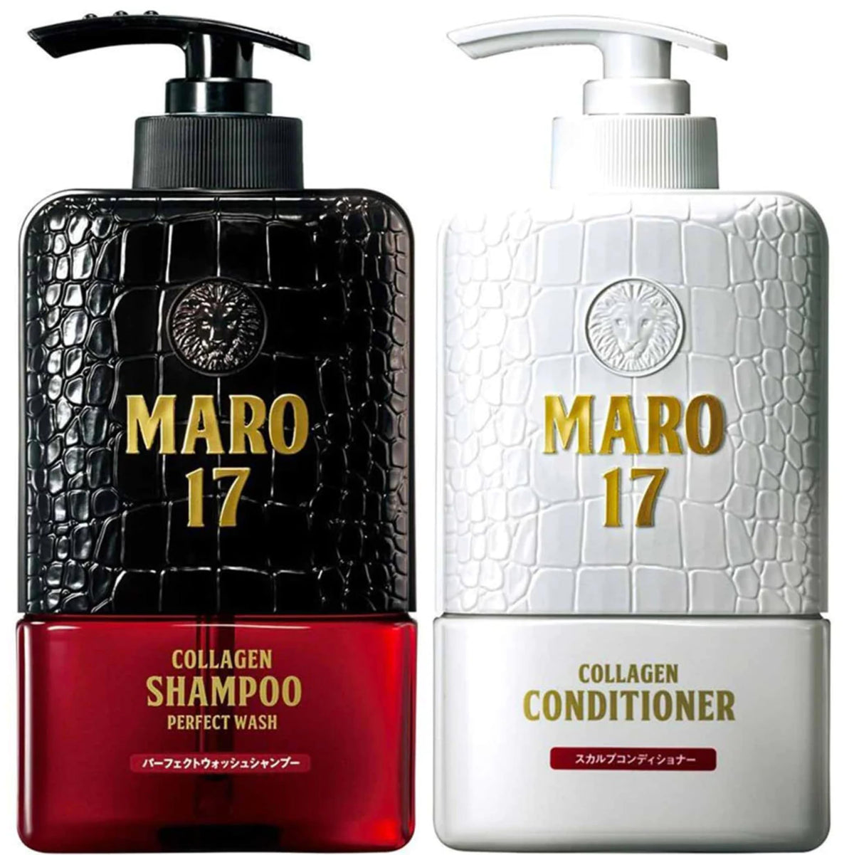 MARO17 front packaging duo showing full set and grooming benefit