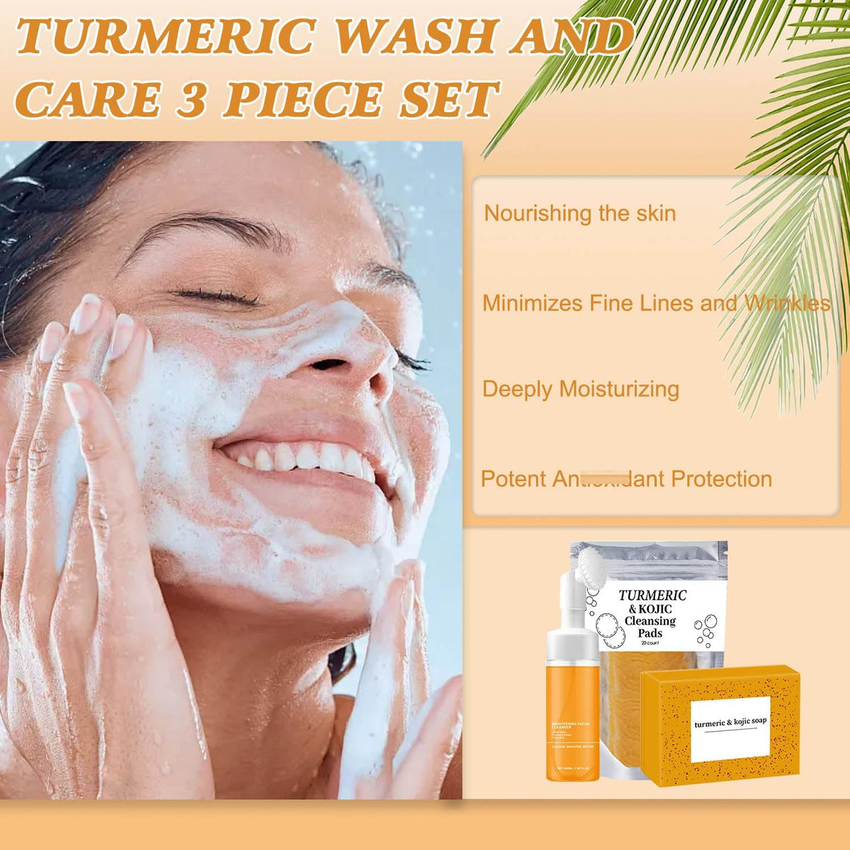 MAROJEIF face wash brush close-up with soft bristles for gentle cleansing