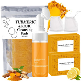 MAROJEIF front packaging set showing kit and benefits of full cleansing