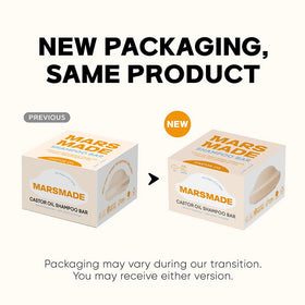 MARS MADE bar texture close-up highlighting creamy surface and moisturizing oils