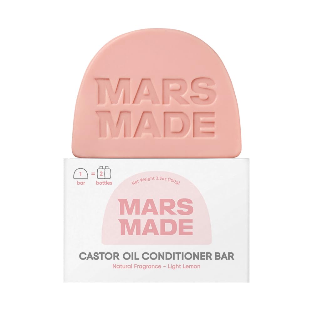 MARS MADE front packaging showing bar and benefits for eco-friendly haircare