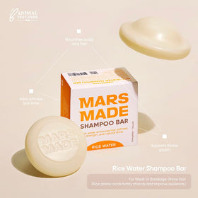 MARS MADE bar held in hand showing 120g size and travel convenience