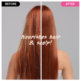 MARS MADE rich lather on hair demonstrating gentle cleansing and improved manageability