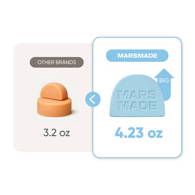 MARS MADE bar with zero-waste packaging in sustainable bathroom scene