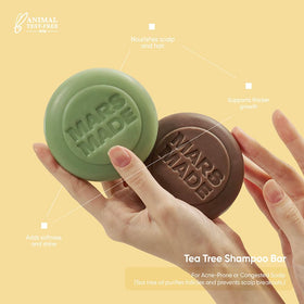 MARS MADE close-up of bar texture highlighting natural oils and hydration benefit