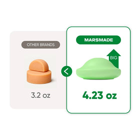 MARS MADE shampoo bar inside soap net showing storage trick to extend lifespan