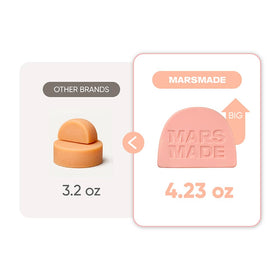 MARS MADE bar inside travel case showing TSA-friendly, plastic-free portability