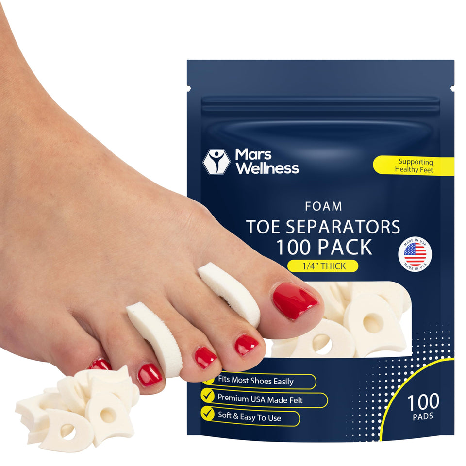 MARS WELLNESS front packaging showing bulk 100-pack and product benefits