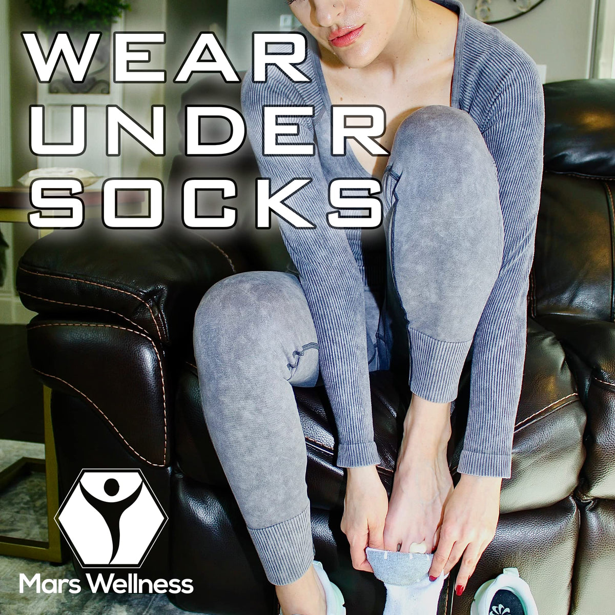 MARS WELLNESS product in walking scene offering comfort during activity