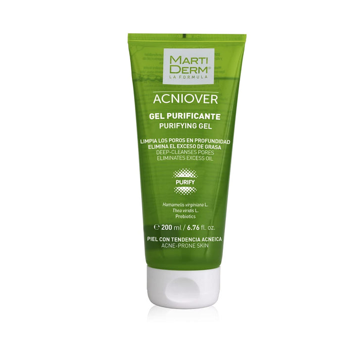 Martiderm Acniover front packaging showing 200 ml bottle and label for clear identification and quick purchase
