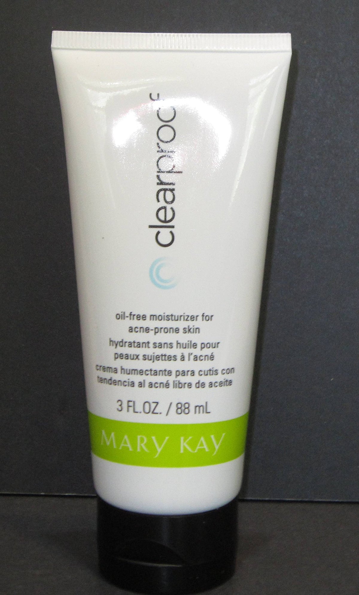 Mary Kay front packaging showing tube and matte finish benefit