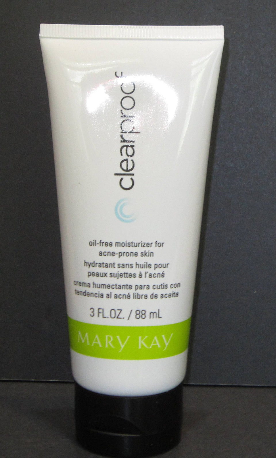 Mary Kay front packaging showing tube and matte finish benefit