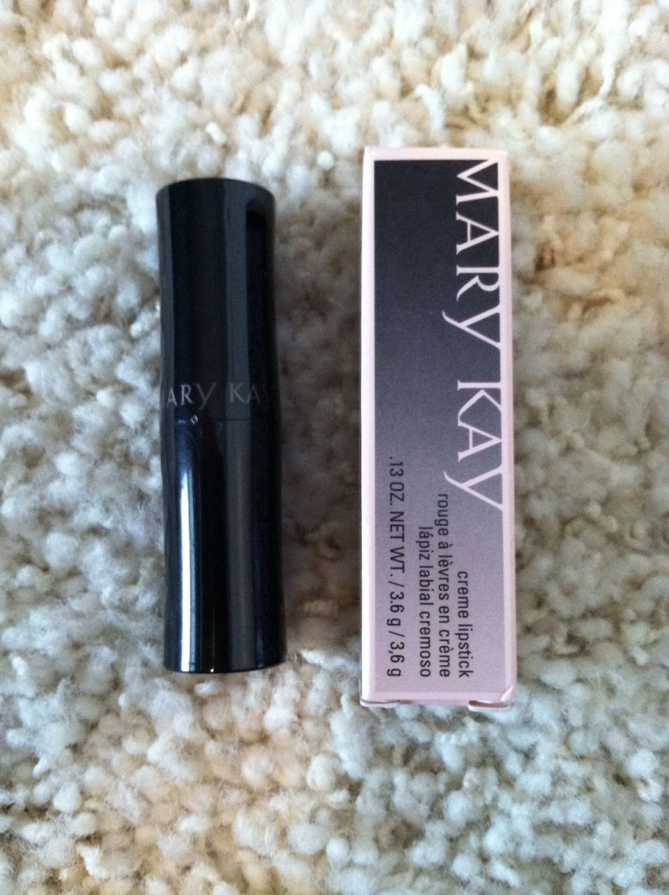 Mary Kay Downtown Brown front packaging showing true shade and smooth finish