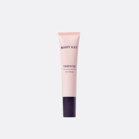 Mary Kay size comparison on fingertip showing small amount needed and economical use benefit