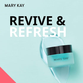 Mary Kay size comparison next to coin illustrating travel-friendly 0.4 oz