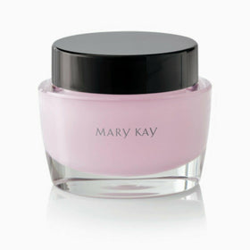 Mary Kay front jar view showing clean packaging and easy scoop benefit
