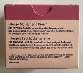 Mary Kay ingredients label visible highlighting marine extract and minerals