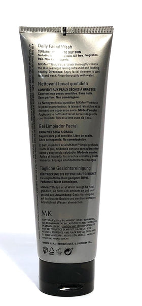 Mary Kay MK Men foam texture on hand showing gentle lather and effective cleansing