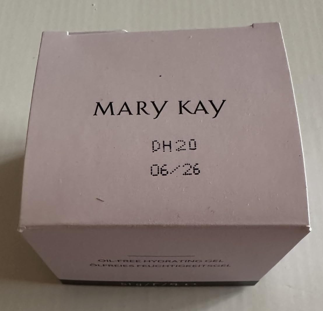 Mary Kay gel next to sunscreen and makeup for routine layering