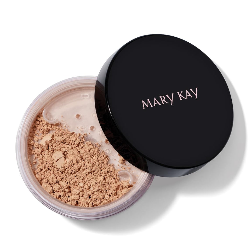 MARY KAY front packaging showing compact and label with polished presentation benefit