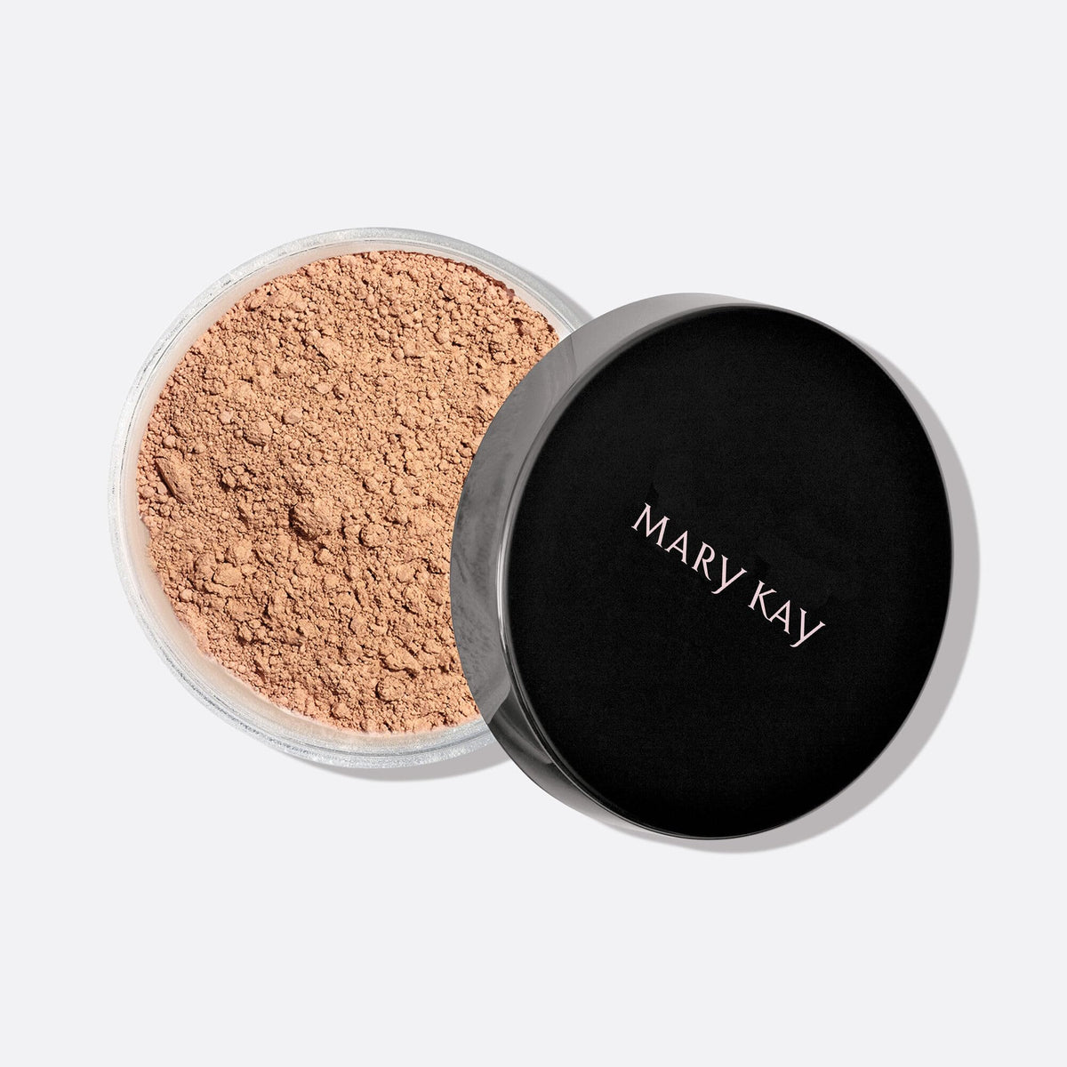 Mary Kay jar front view showing label and compact matte finish benefit