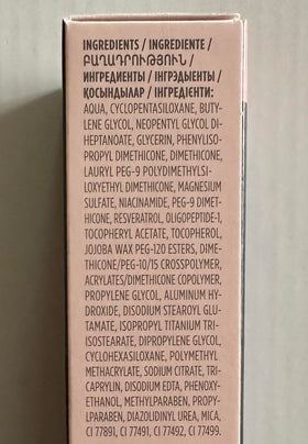 Mary Kay foundation beside a coin to show 1 fl oz size and travel-friendly benefit