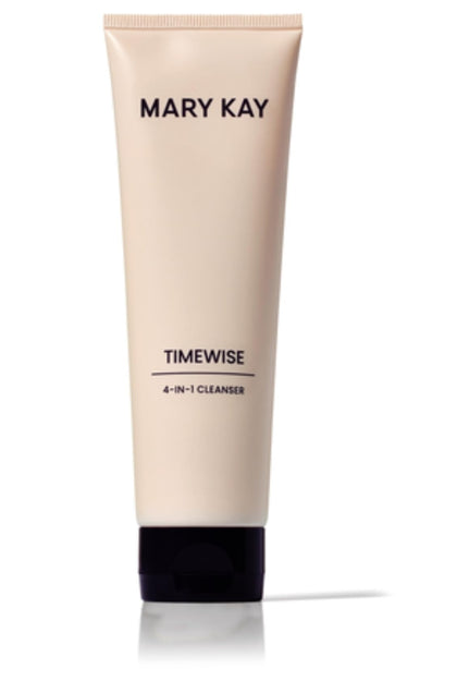 Mary Kay Timewise cleaner front packaging showing label and skin benefit