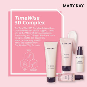 Mary Kay cleanser texture close-up illustrating gentle oil control and balance