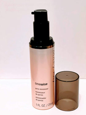 Mary Kay TimeWise front packaging showing product benefits and refined finish