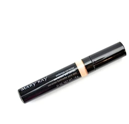Mary Kay under eye corrector front tube showing product and portability benefit