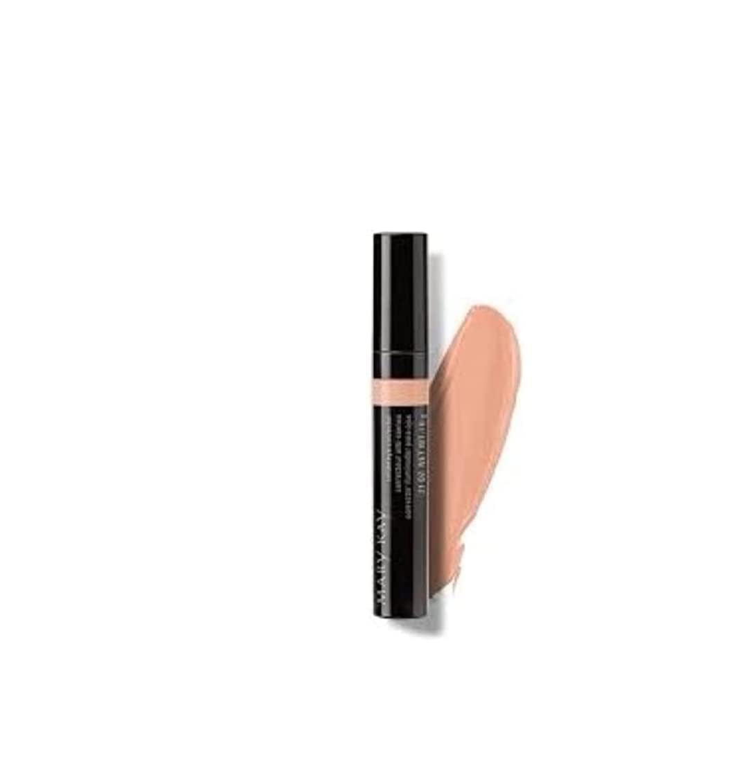 Mary Kay under eye corrector in use application on model offering natural coverage benefit