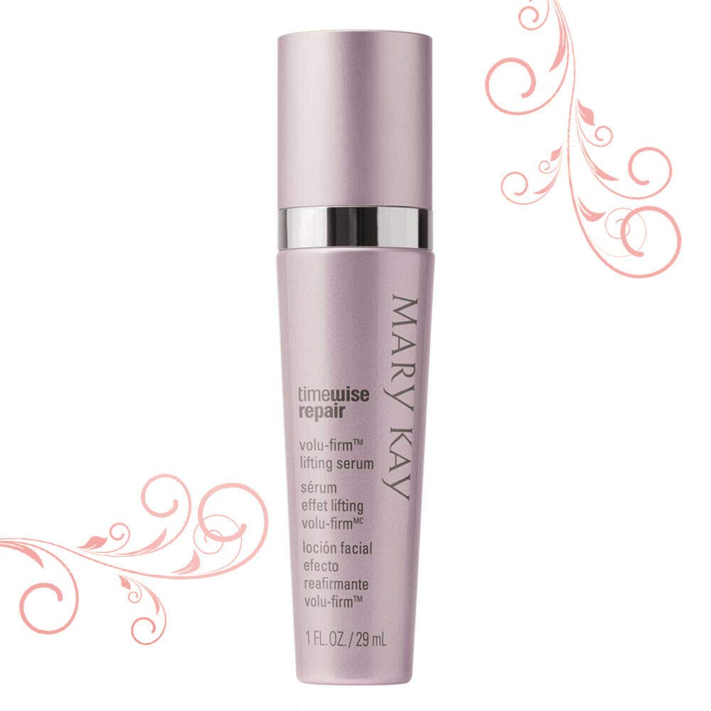 Mary Kay bottle front view showing label and firming benefit