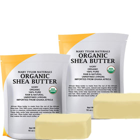 Mary Tylor Naturals 2 lb tub front label showing organic certification and packaging benefit