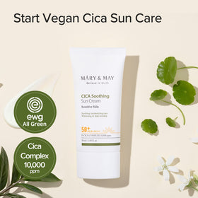 Mary&May creamy texture close-up demonstrating quick absorption and lightweight feel