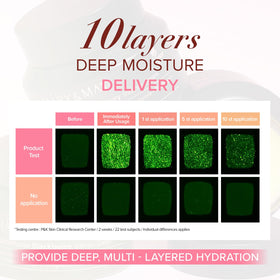 Mary&May idebenone powder detail emphasizing 500ppm antioxidant potency