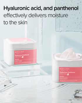 Mary&May sheet mask applied on face demonstrating quick 10-minute prep benefit