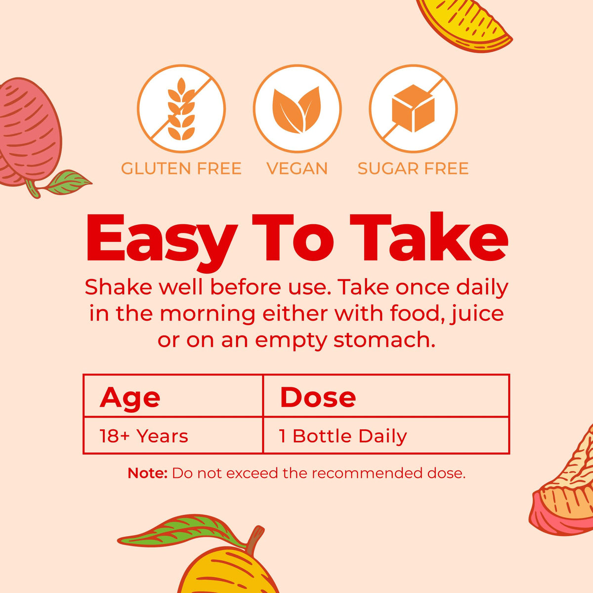 MARYRUTH'S glass bottle cap and neck detail emphasizing premium packaging and seal