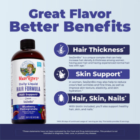 MARYRUTH'S liquid texture on spoon illustrating smooth formula and quick absorption