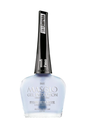 MASGLO brush and cap close-up showing smooth applicator for precise, even strokes
