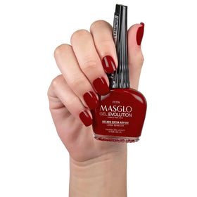 MASGLO close-up of brush and polish texture for smooth application benefit