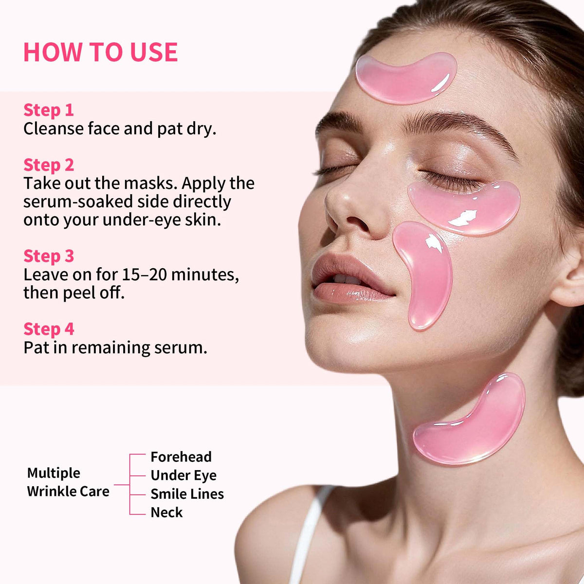 Maskiss conceptual before and after brightening under-eye visuals