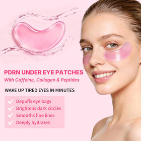 Maskiss close-up of pink hydrogel texture highlighting hydration